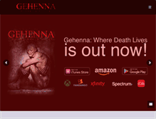Tablet Screenshot of gehennafilm.com